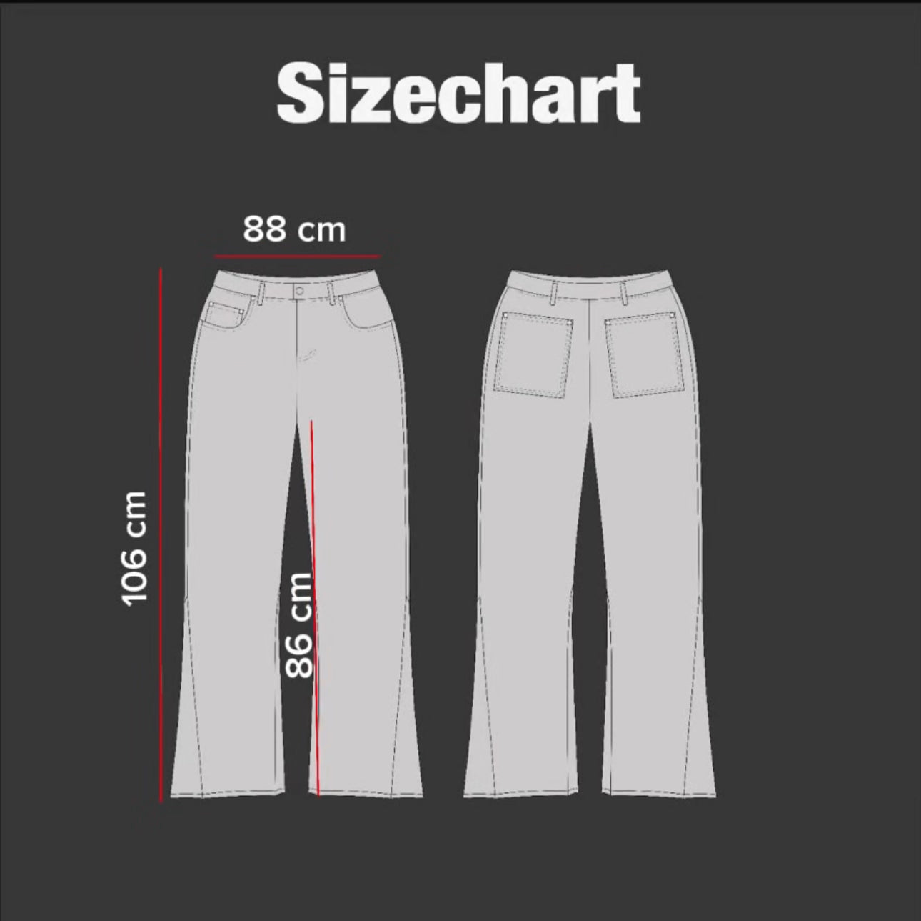 GREY FLARED DENIM – ZEBRA PRINT & PEARL ACCENTS